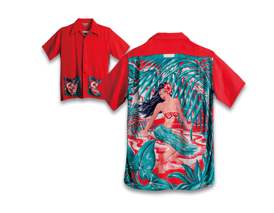 QUEEN vintage Aloha shirtトップス