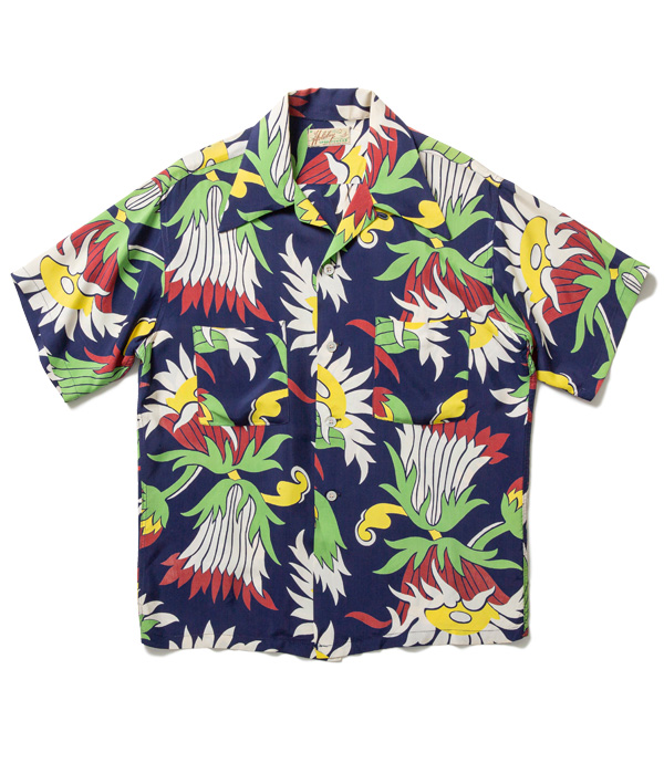QUEEN vintage Aloha shirtトップス